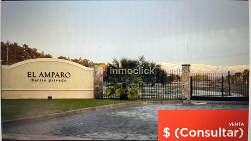 Vendo Lote -barrio Privado-el Amparo-maipú