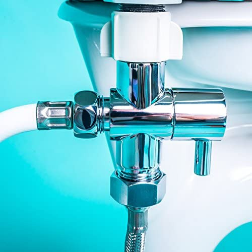 Geniebidet Hybrid Leak-stop Adaptador En T De 3 Vías De Lató