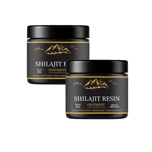 2pcs Resina De Shilajit Natural Pura Orgánica Del Himalaya