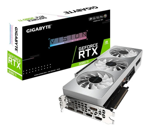 Placa De Video Gigabyte Geforce Rtx 3080 Ti Vision Oc 12gb  