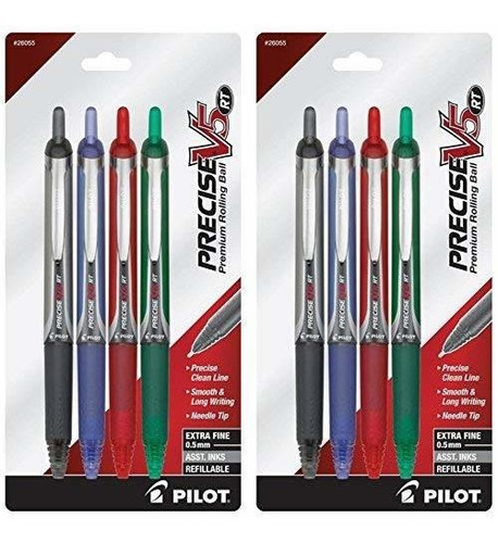 Esfero - Pilot Precise V5 Rt Retractable Rolling Ball Pens, 
