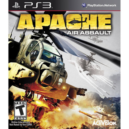 Apache Air Assault - Ps3 - Mídia Física - Lacrado - Nf