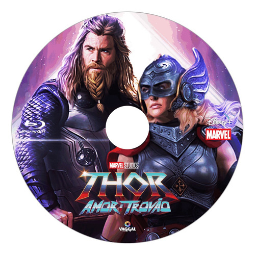 Blu-ray Filme Thor Amor E Trovão -2022 - Dublado E Legendado