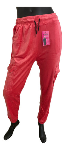 Pantalón Joggers Plush Satín Para Mujer