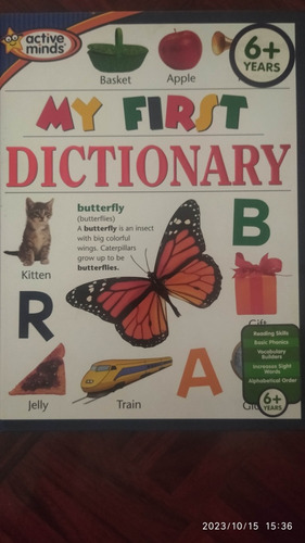 My First Dictionary Libro En Ingles