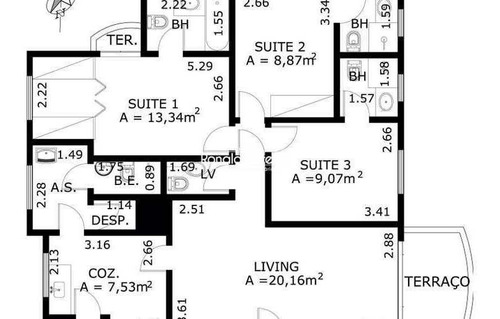 Imagem 11 de 24 de Apartamento Com 3 Dorms, Vila Andrade, São Paulo - R$ 690 Mil - V7951
