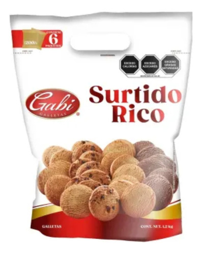 Galletas Gabi Surtido Rico 1.2 Kg