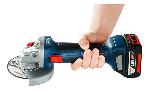 Amoladora Angular 5 18v Brushless Baretool Bosch Gws 180-li