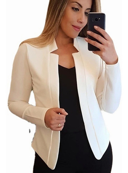 Blazer Blanco Mujer | MercadoLibre ?