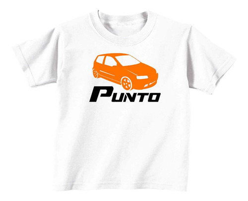 Remeras Infantiles Fiat Punto Autos |de Hoy No Pasa| 4 V