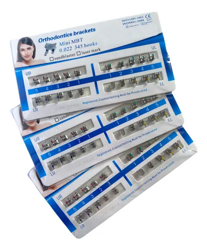 comprar Brackets Metal Mbt O Roth .022 Caso