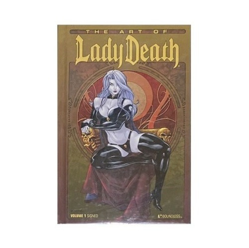 The Art Of Lady Death Volume 1 Signed Brian Pulido Hc No Coa