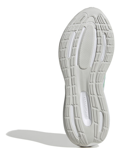 Tenis Dama adidas Runfalcon 3.0 Blanco Deportivo Running Entrenamiento Cintas Ajustables Para Mujer