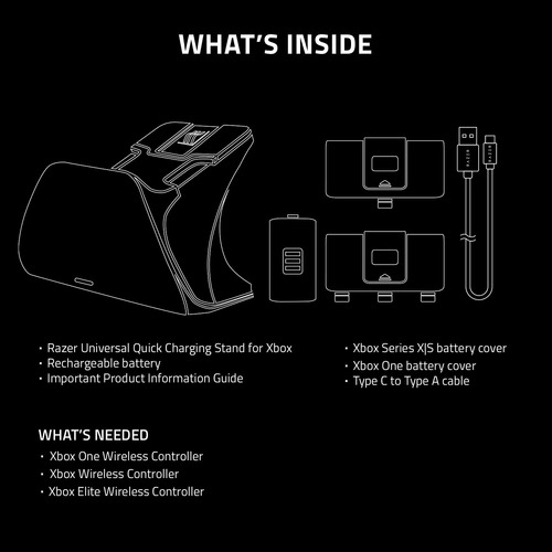 Soporte De Carga Razer Universal Quick Charging Xbox Series