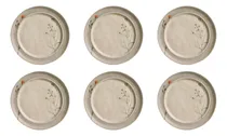Comprar Conjunto 6 Prato Raso Cu002F Prato Sobremesa Bio Campestre