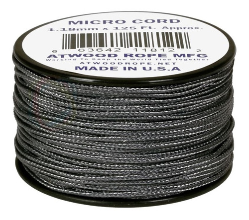 Microcord Graphite Atwood Rope Usa - Crt Ltda