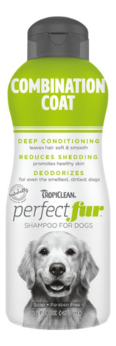 Shampoo Perro Tropiclean Perfect Fur Combination Coat 473ml