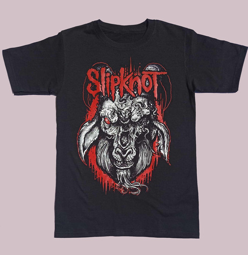 Polera Slipknot Rotting Goat  Metal 100% Algodón Serigrafia