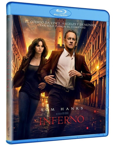 Inferno | Blu Ray Tom Hanks Película Nuevo