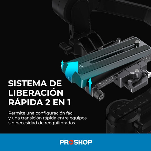 Imagen 4 de 10 de Estabilizador Gimbal Celular Zhiyun Weebill S Version 3 Axis