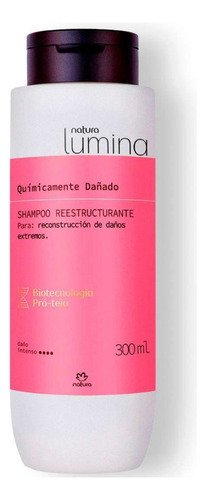Lumina Shampoo Reestructurante Cabello Dañado 300 Ml