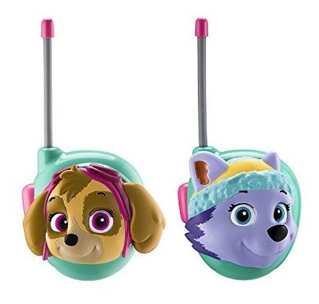 Paw Patrol Skye Y Everest Walkie Talkies Para Niños. Estatic