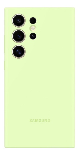 Samsung Galaxy S24 Ultra Silicone Case Lime