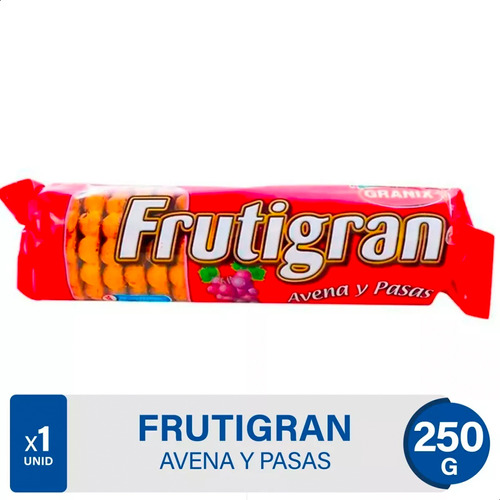 Galletitas Frutigran Avena Y Pasas Galletas Granix