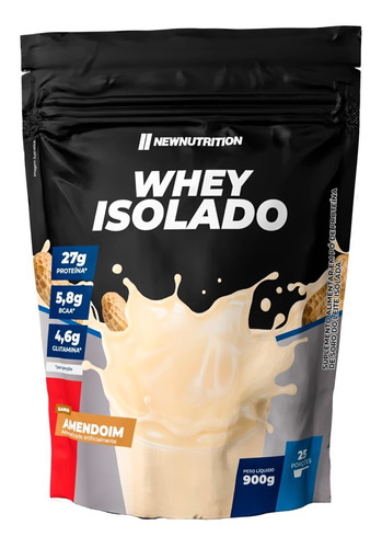 Whey Isolado 900g Newnutrition - Pronta Entrega!