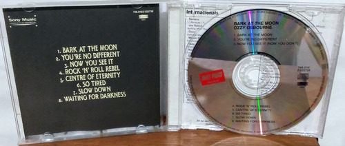 Cd - Ozzy Osbourne - Bark At The Moon - 1983 (Usado)