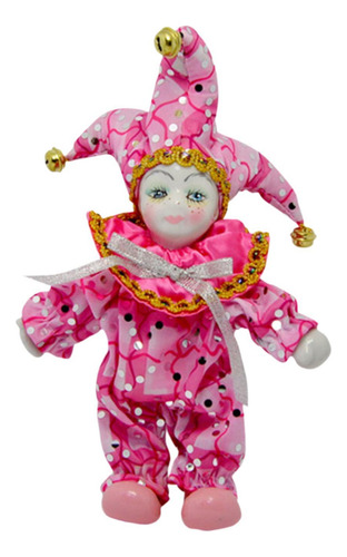 Muñeca Arlequín, Linda Muñeca Triangular, Hecha A Mano,