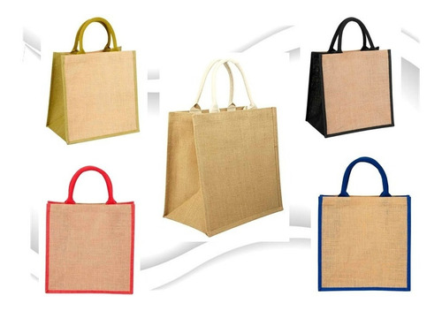 Bolsa Spring De Yute Varios Colores 60 Pzas Envío Incluido!
