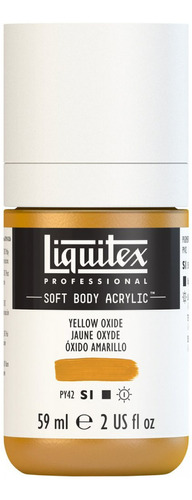 Tinta Acrílica Liquitex Soft Body 59ml S1 416 Yellow Oxide