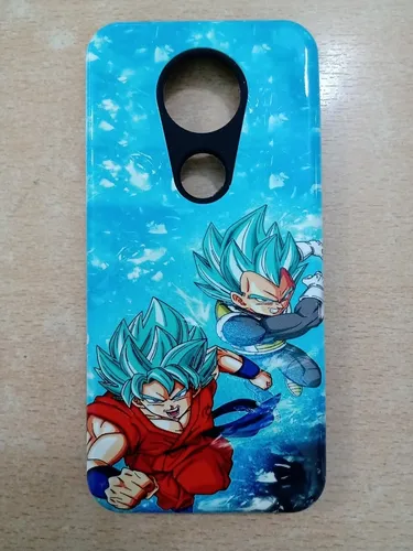 Funda Reforzada Dragon Ball Goku Vegeta Motorola E5 Plus Funda Reforzada Dragon Ball Goku Vegeta Motorola E5 Plus