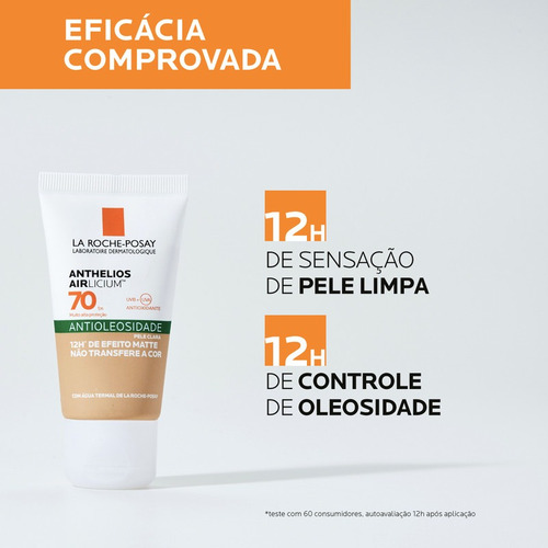 Imagem 4 de 9 de Protetor Solar Antioleosidade Fps70 Extra Clara La Roche