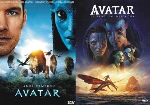 Pack Avatar 1 Y 2 ( 2009 - 2023 ) Dvd