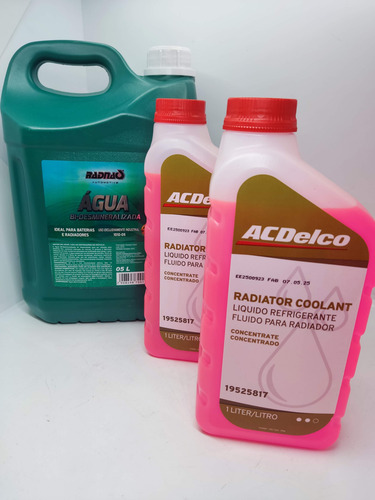 Kit Troca Sistema Arrefecimento Ac Delco Onix Prisma Celta