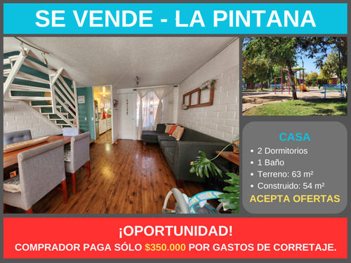 Venta Casa 2d 1b, La Pintana