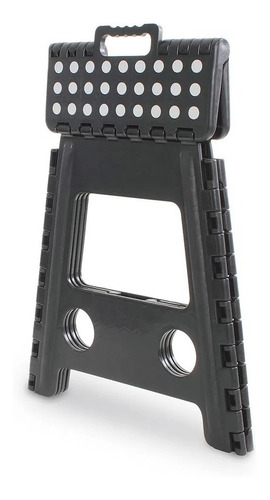 Imagen 3 de 6 de Banco Plegable 39cm Alto Negro