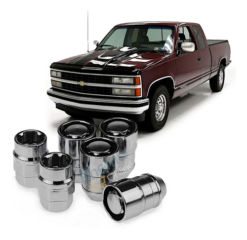 Tuercas Seguridad Chevrolet Cheyenne Silverado 1993-1999 Cl