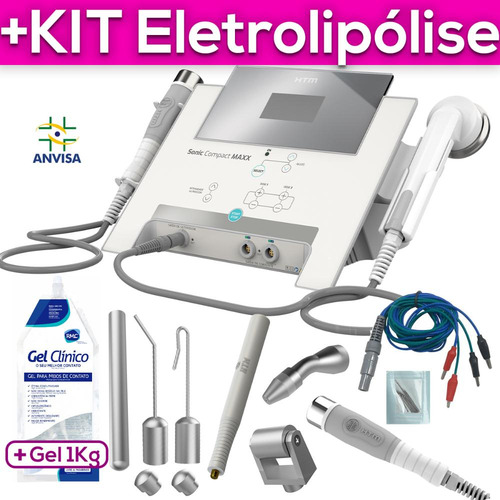 Sonic Compact Maxx Corrente E Ultrassom + Aplicador 5mhz Htm