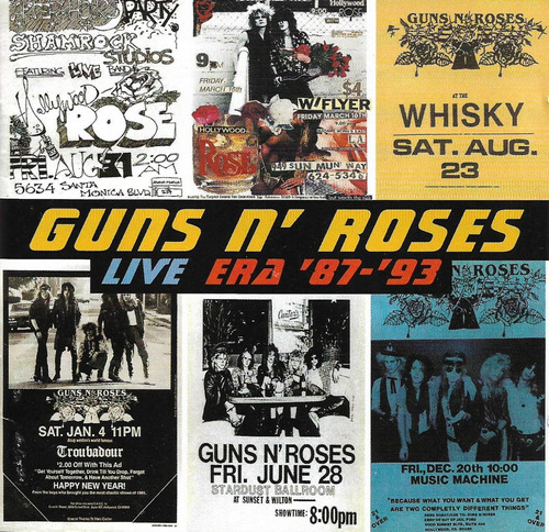 Guns N´ Roses - Live Era ´87-´93, Americano (2 Cds)