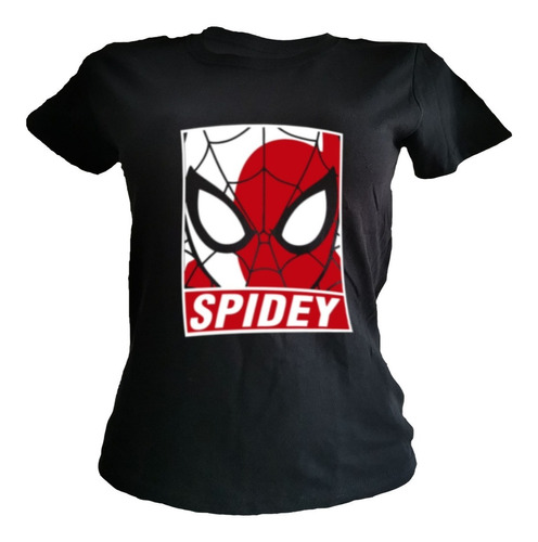 Playera Dama Spider Man Spidey