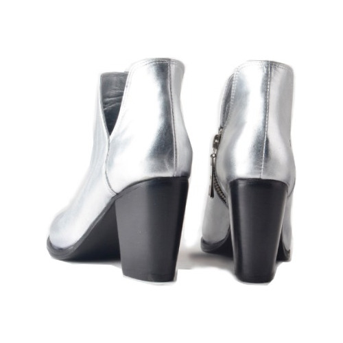 Imagen 7 de 9 de Botines Botinetas Botas De Mujer De Cuero Bonn - Ferraro