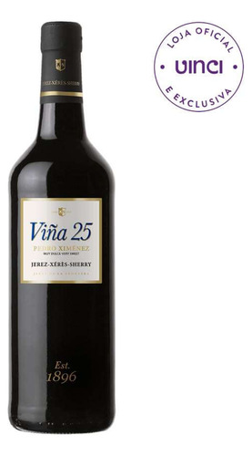 Vinho Jerez Pedro Ximenez Viña 25 La Ina 750ml