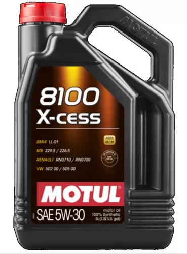 Aceite Motor Auto Motul 8100 5w30 Xcess Diesel 5l