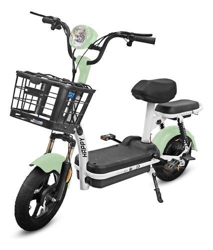 Bicicleta Eléctrica Kiwo Gye003, Color Verde Color Verde Claro