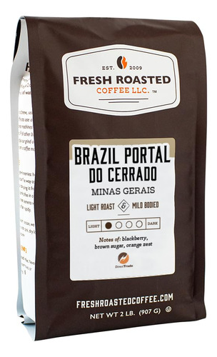 Fresh Roasted Coffee, Brazil Minas Gerais, 2 Libras (32 Onz.