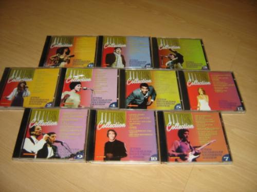 Lote 19 Cd Hits Collection Rock Pop Oldies Berry Brown