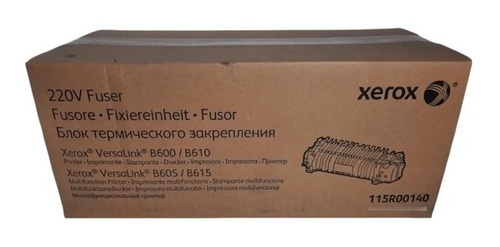 Fusor Xerox 115r00140 Original Versalink B600 B610 B605 B615